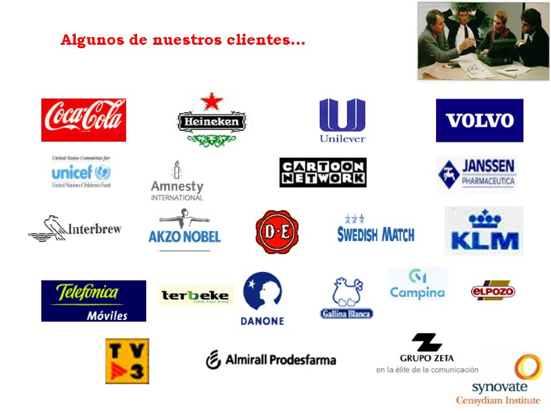 Algunos de nuestros clientes...